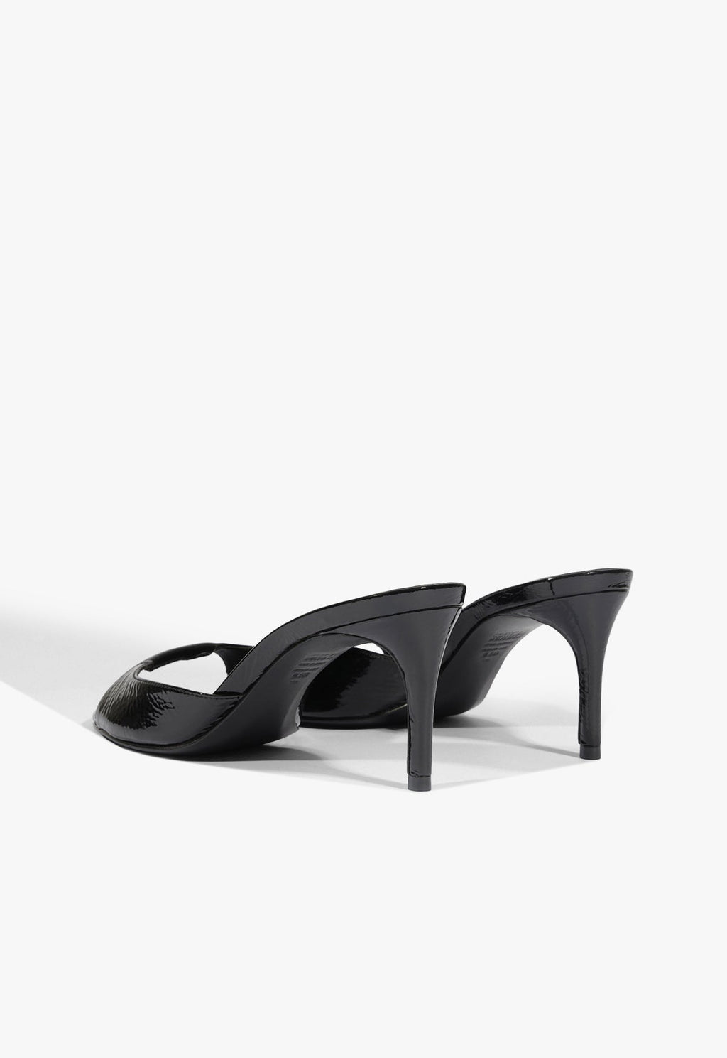 Arlette Mule Patent Leather Sandal