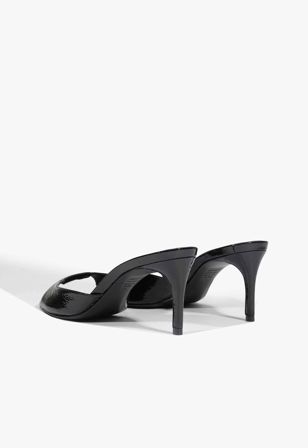 Arlette Mule Patent Leather Sandal