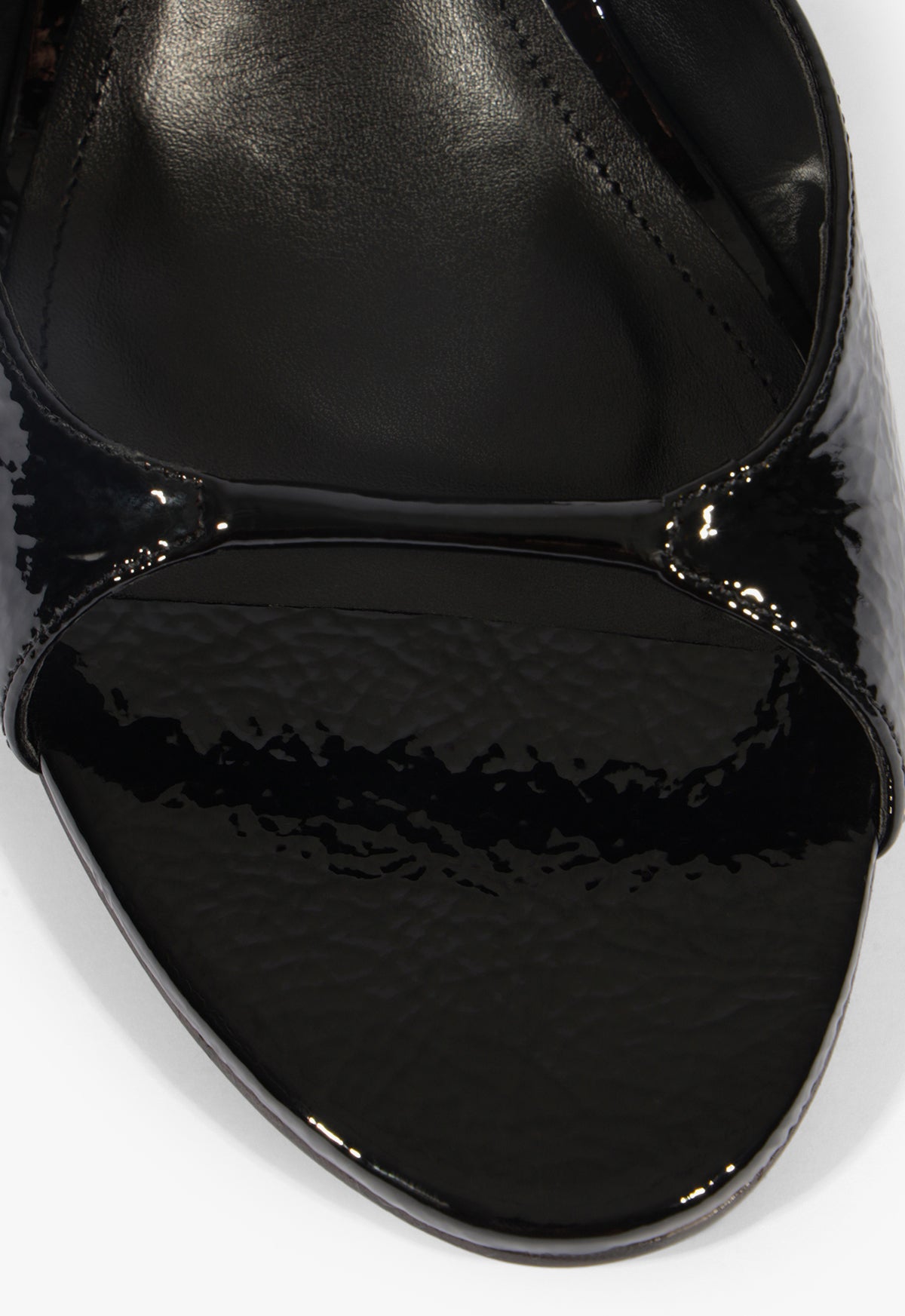Arlette Mule Patent Leather Sandal