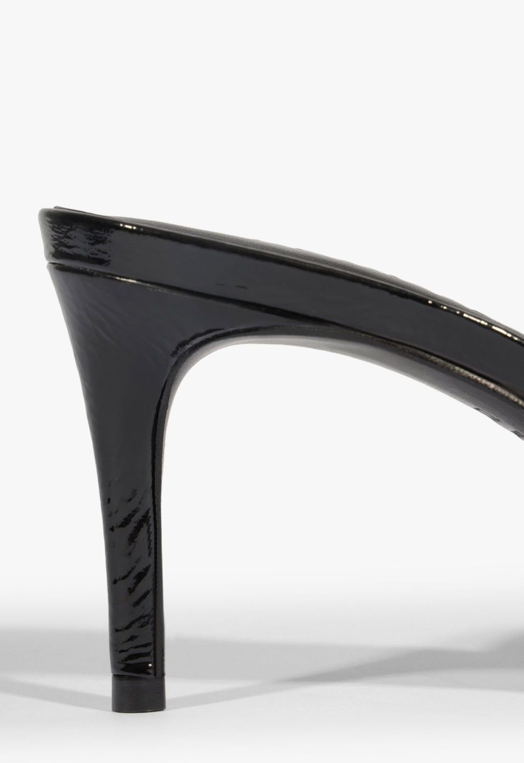 Arlette Mule Patent Leather Sandal
