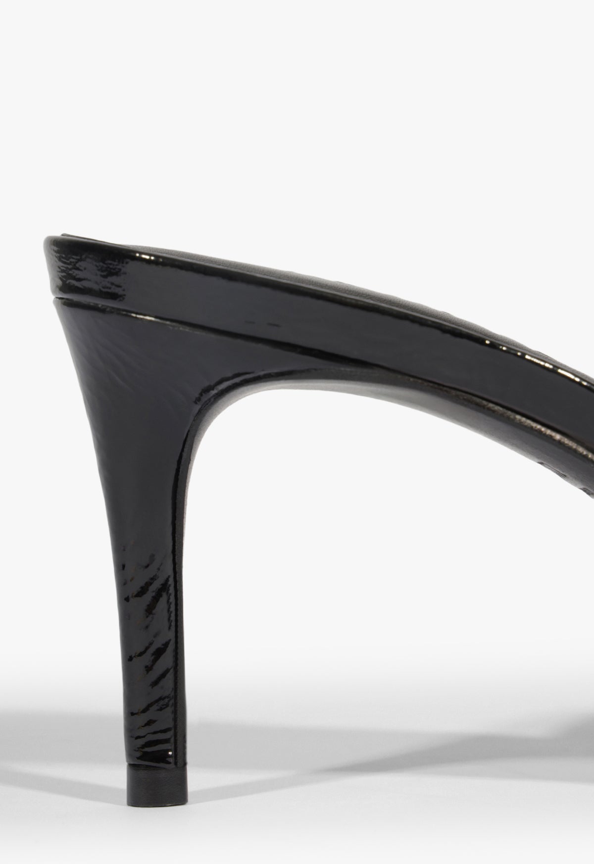 Arlette Mule Patent Leather Sandal