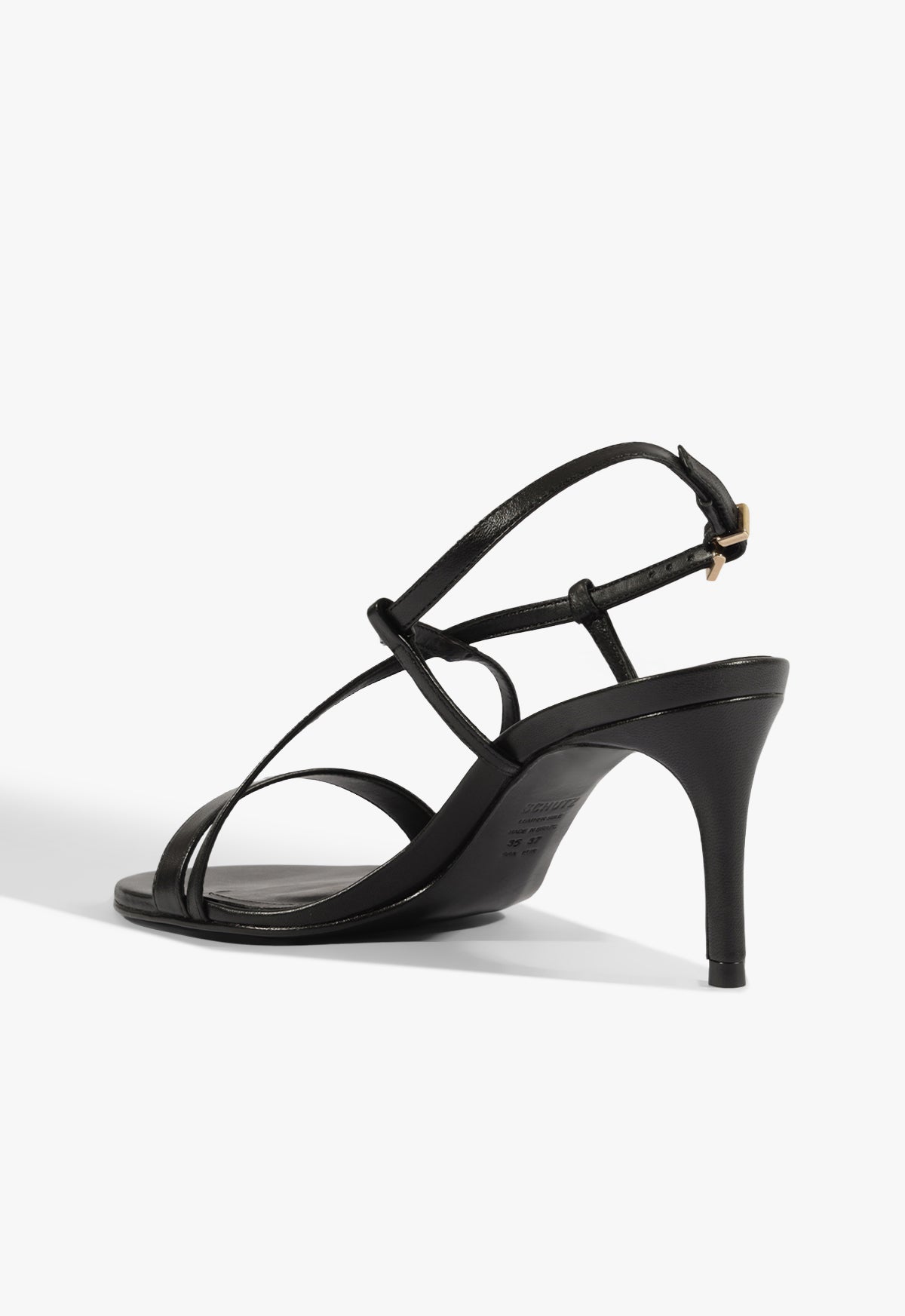Avaline Leather Stiletto Sandal