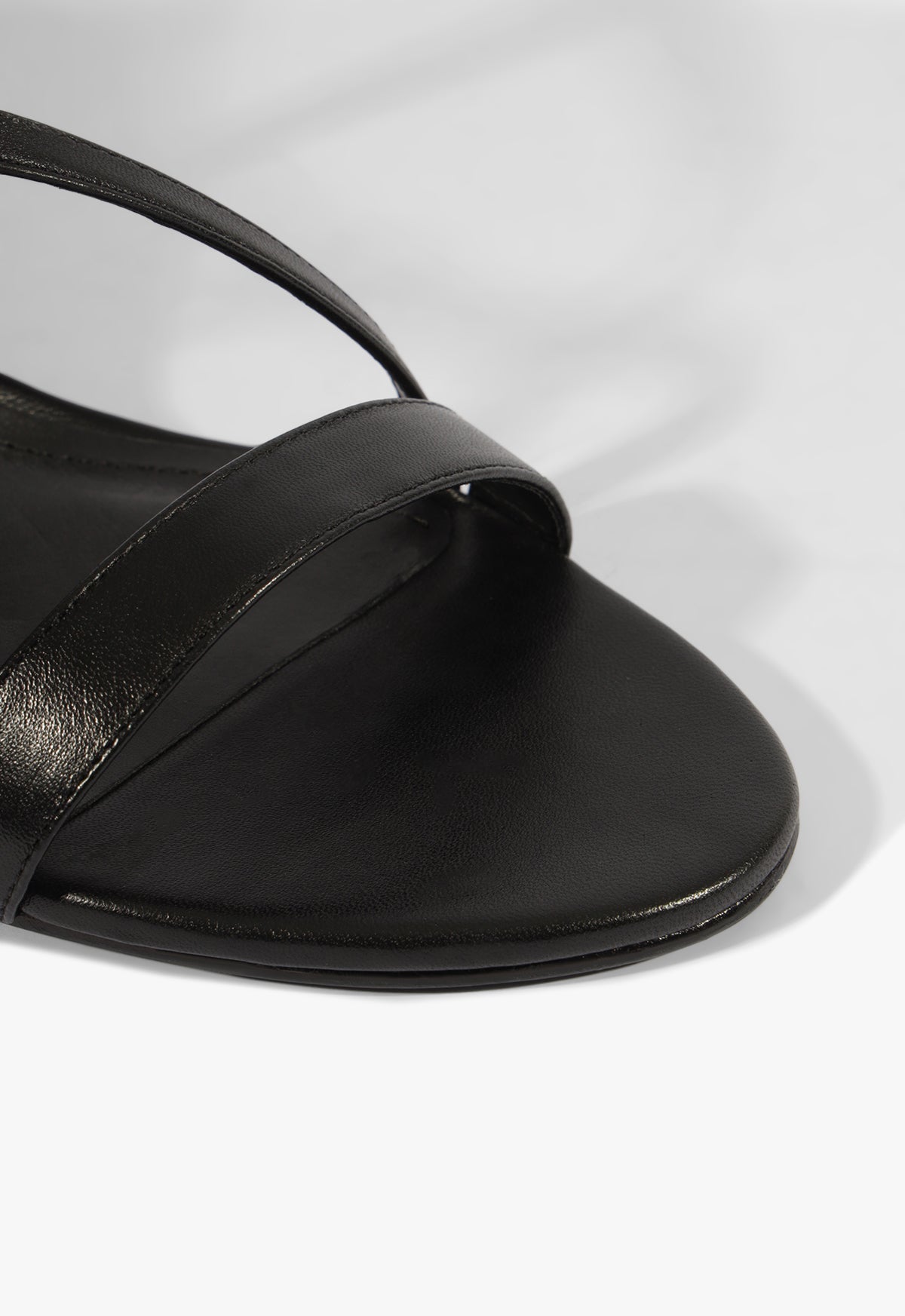 Avaline Leather Stiletto Sandal