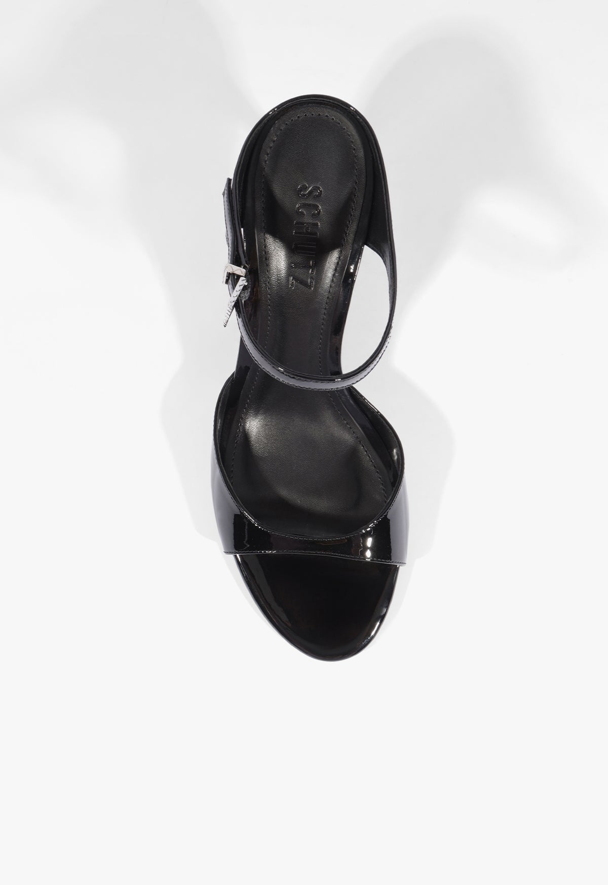 Lyra Mid Patent Leather Sandal