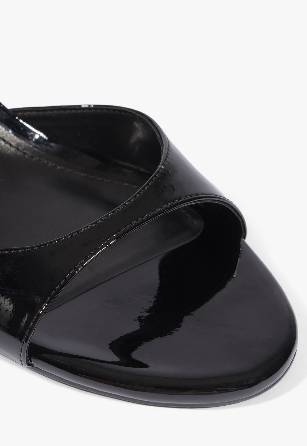 Lyra Mid Patent Leather Sandal