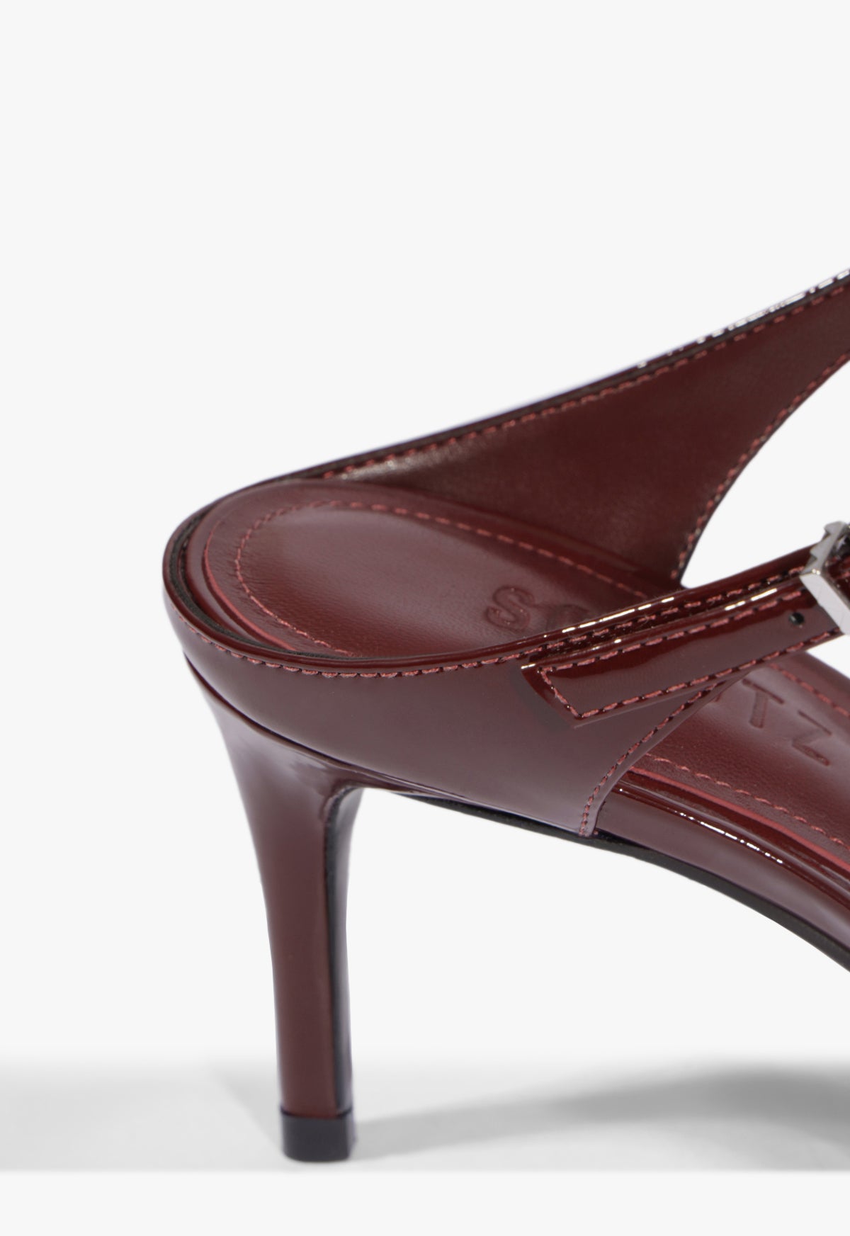 Lyra Mid Patent Sandal
