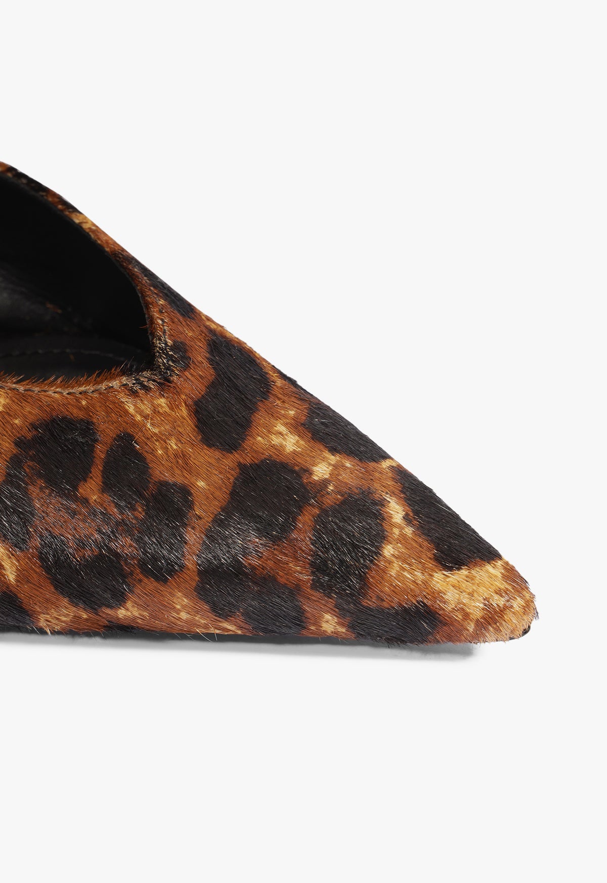 Loren Mid Calf Hair Pump