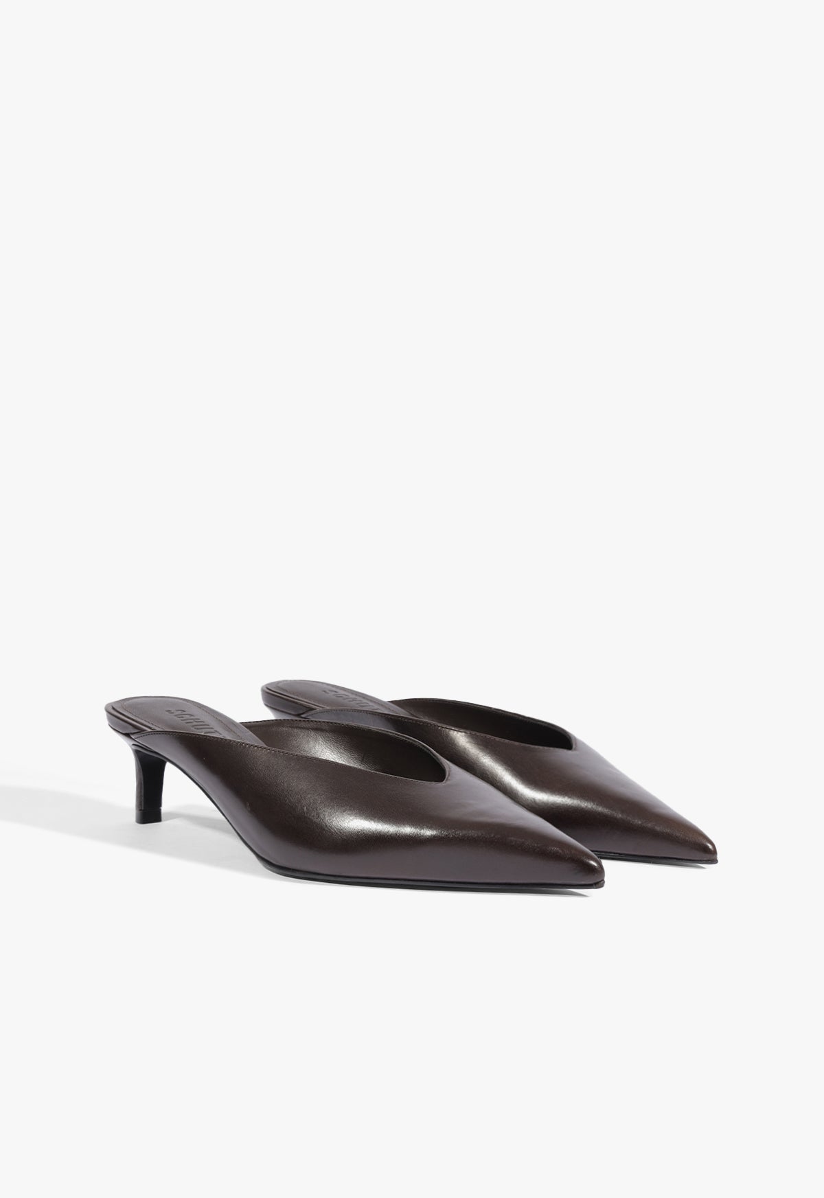 Loren Mid Leather Pump