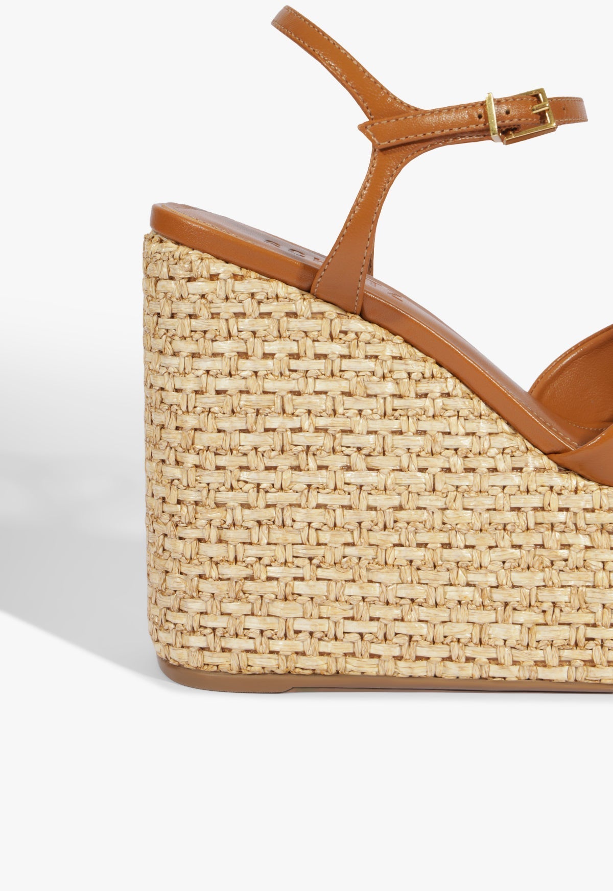 Keefa Raffia Wedge Sandal