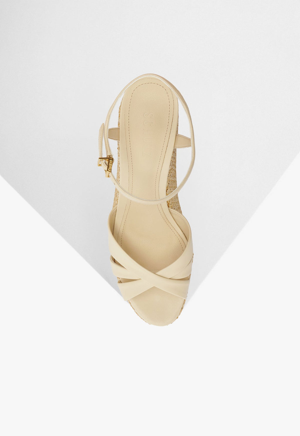 Keefa Raffia Wedge Sandal