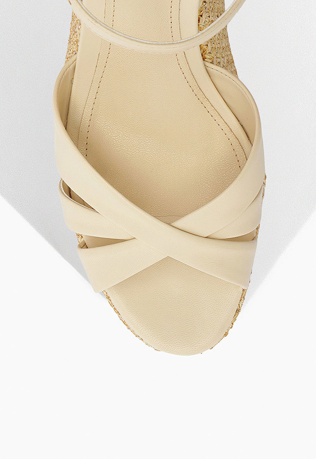 Keefa Raffia Wedge Sandal