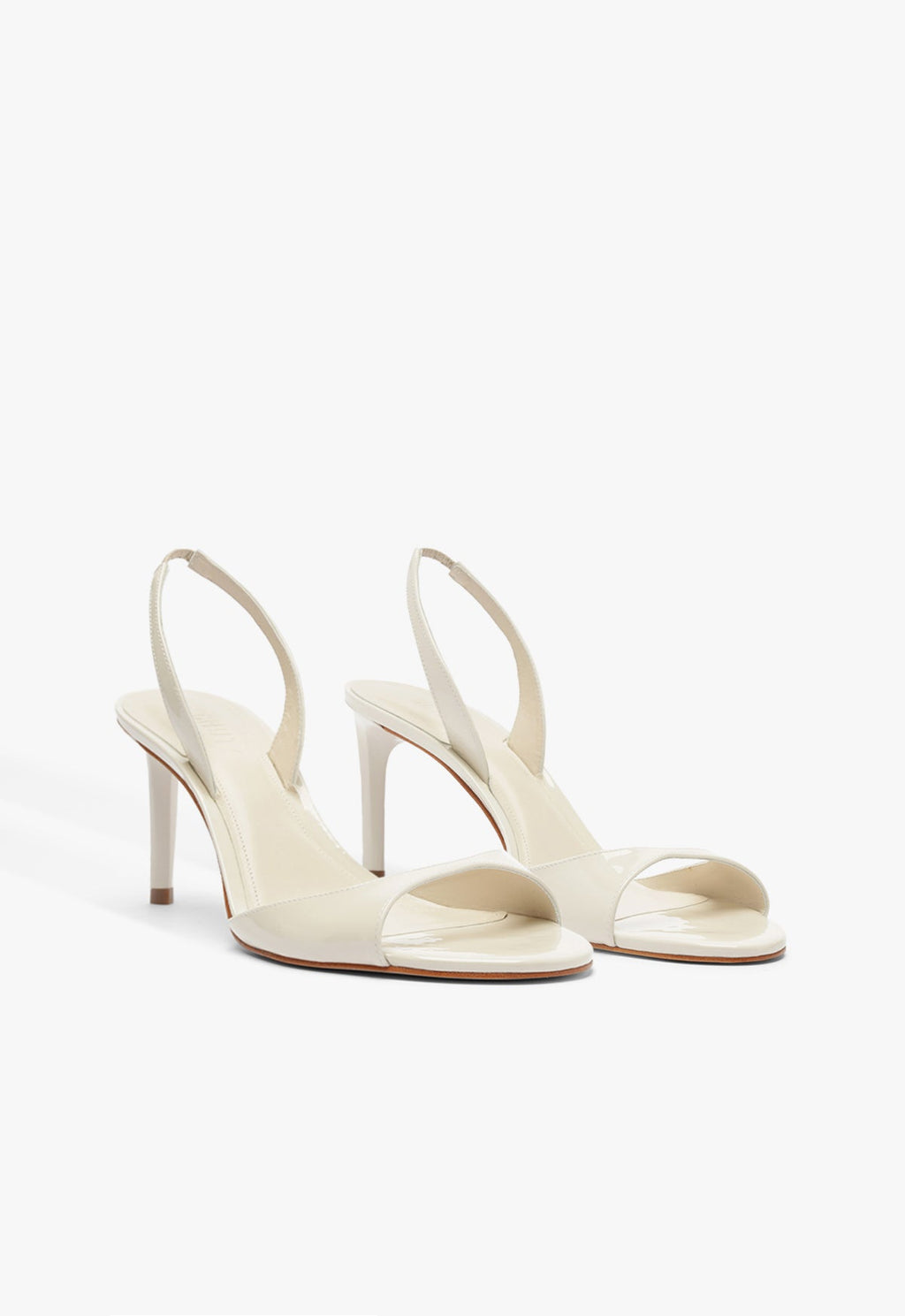 Scarlett Sling Mid Patent Leather Sandal