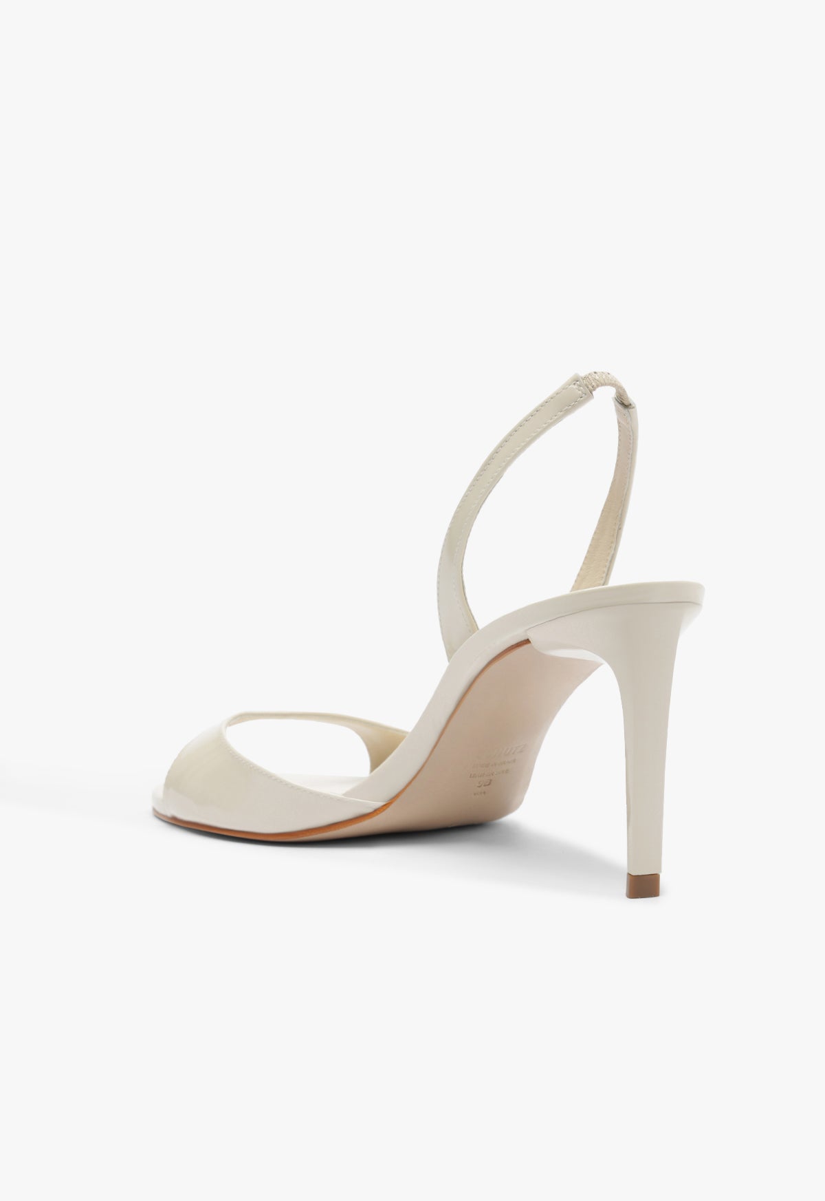 Scarlett Sling Mid Patent Leather Sandal