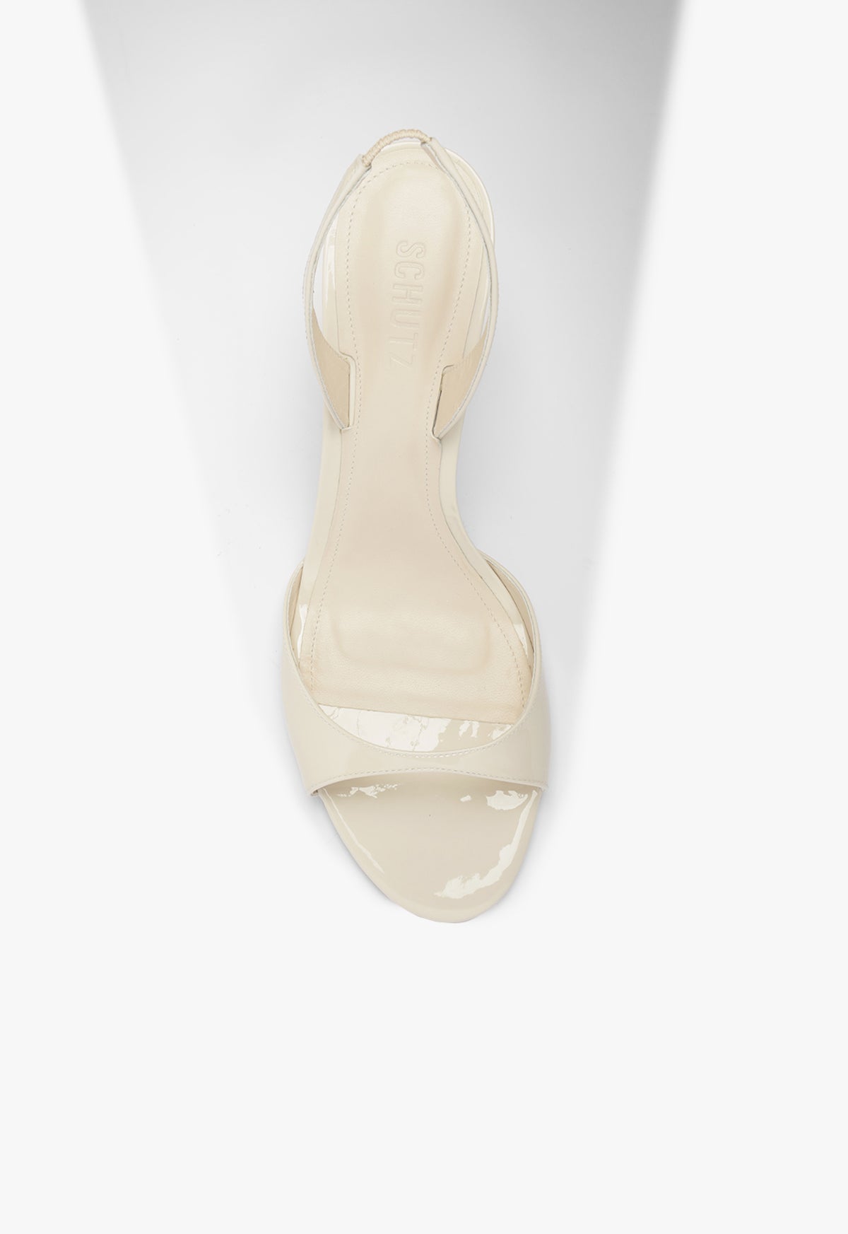 Scarlett Sling Mid Patent Leather Sandal