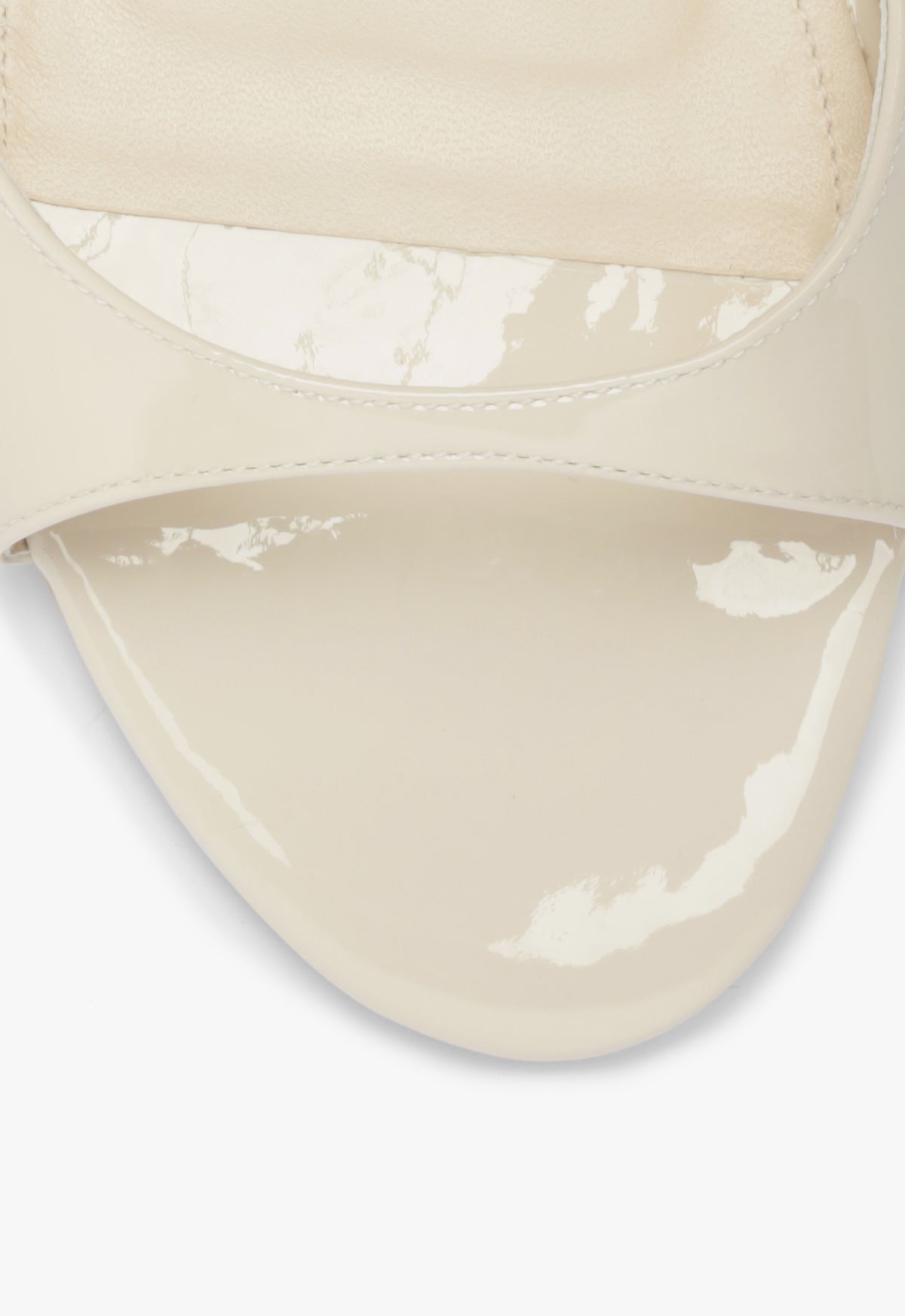 Scarlett Sling Mid Patent Leather Sandal