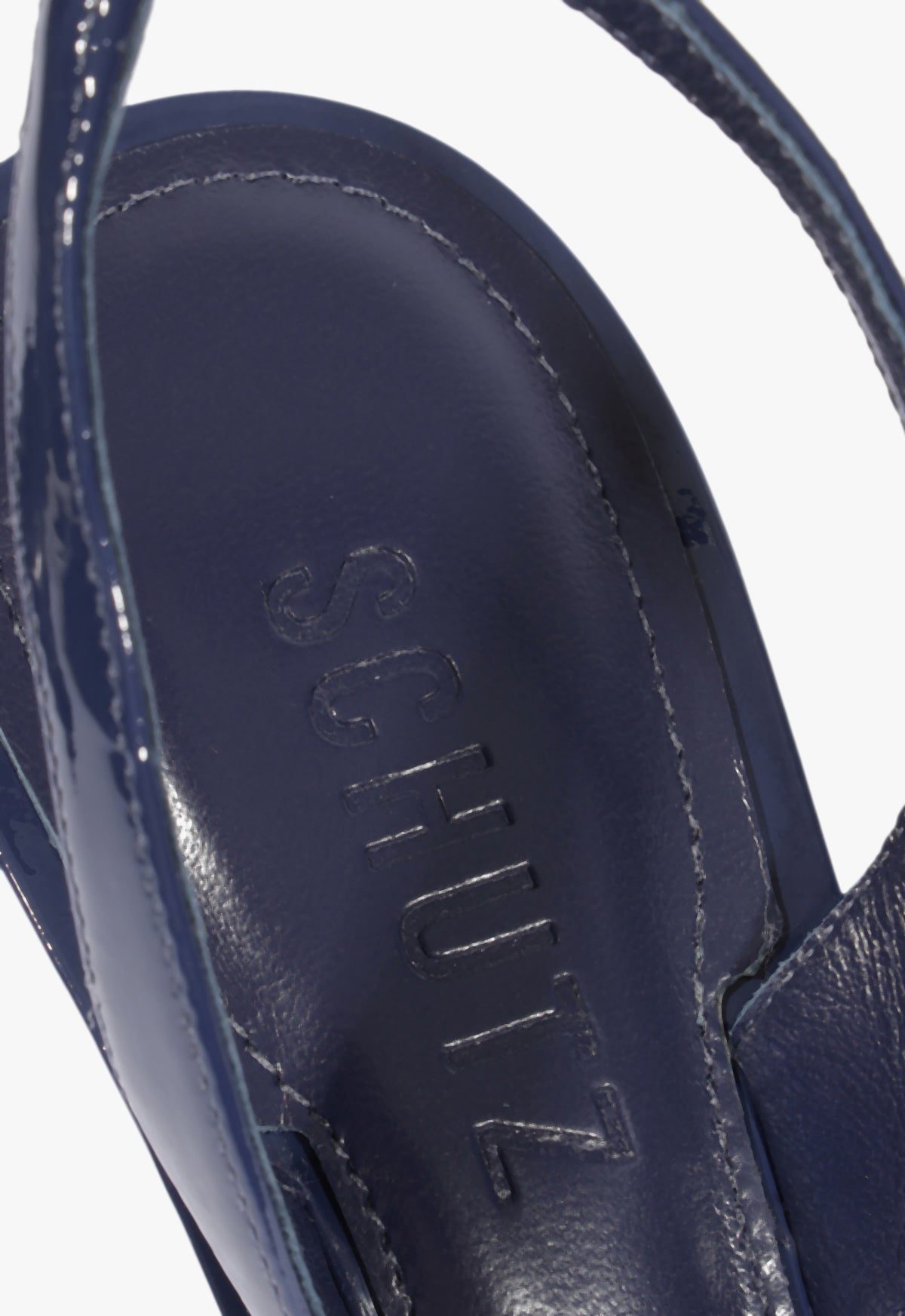 Scarlett Sling Mid Patent Sandal