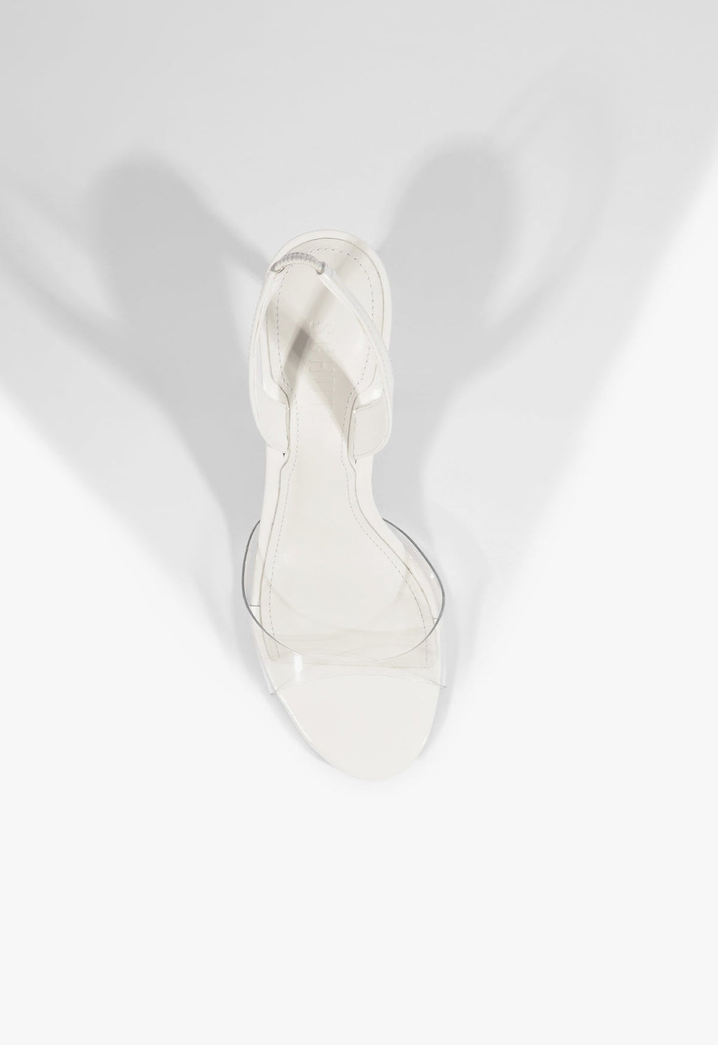 Scarlett Sling Mid Vinyl Patent Sandal