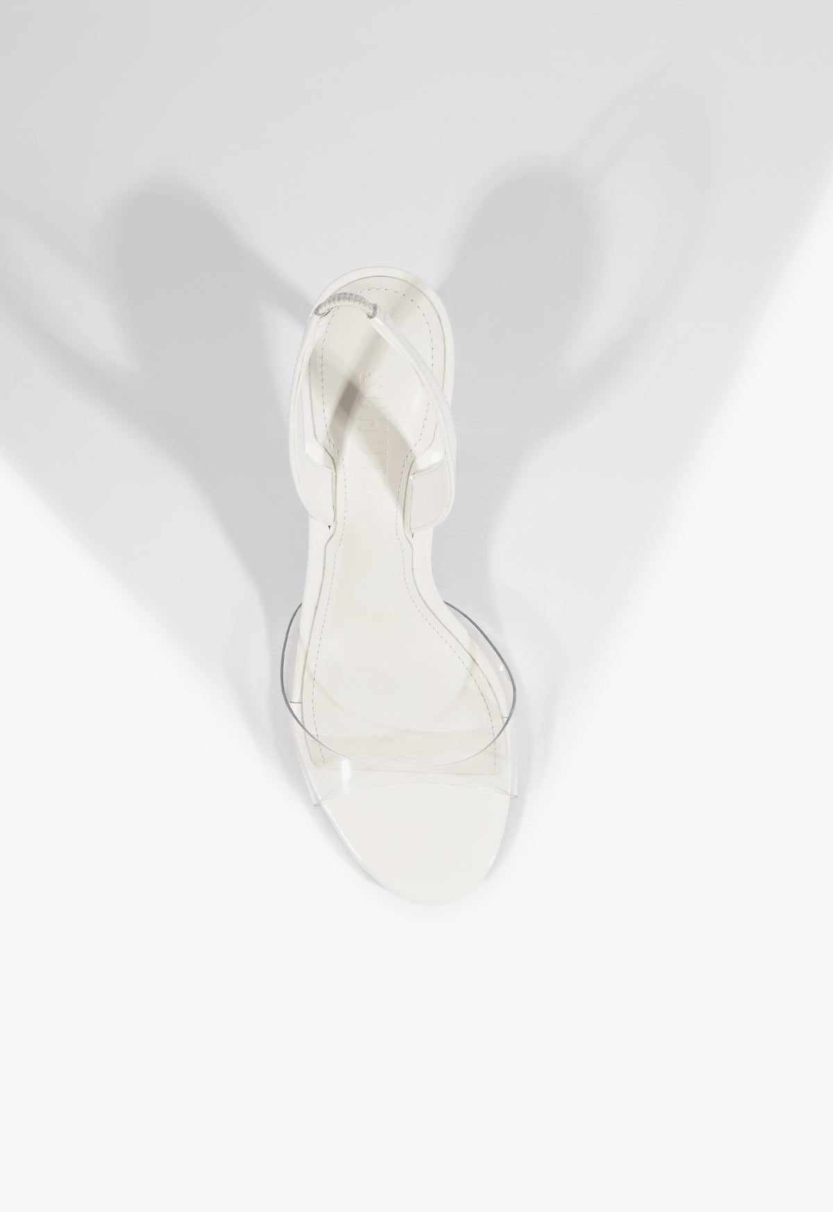 Scarlett Sling Mid Vinyl Patent Sandal