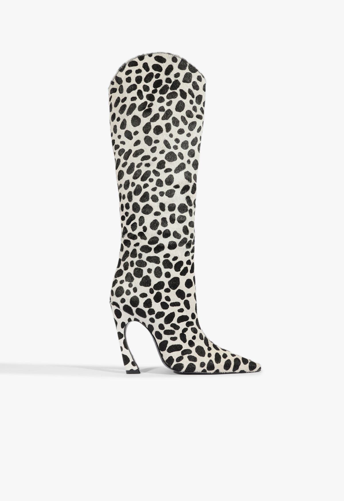Maryann Up Curve Calf Hair Boot