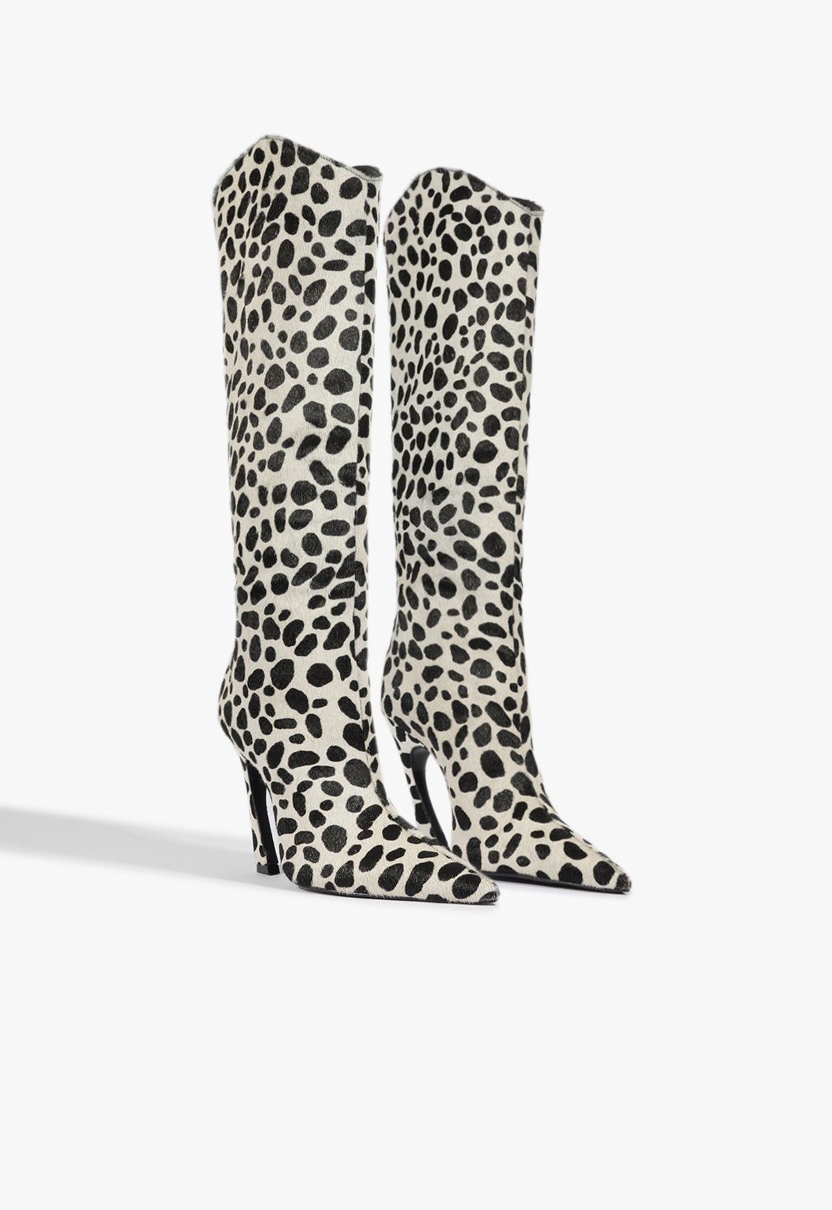 Maryann Up Curve Calf Hair Boot