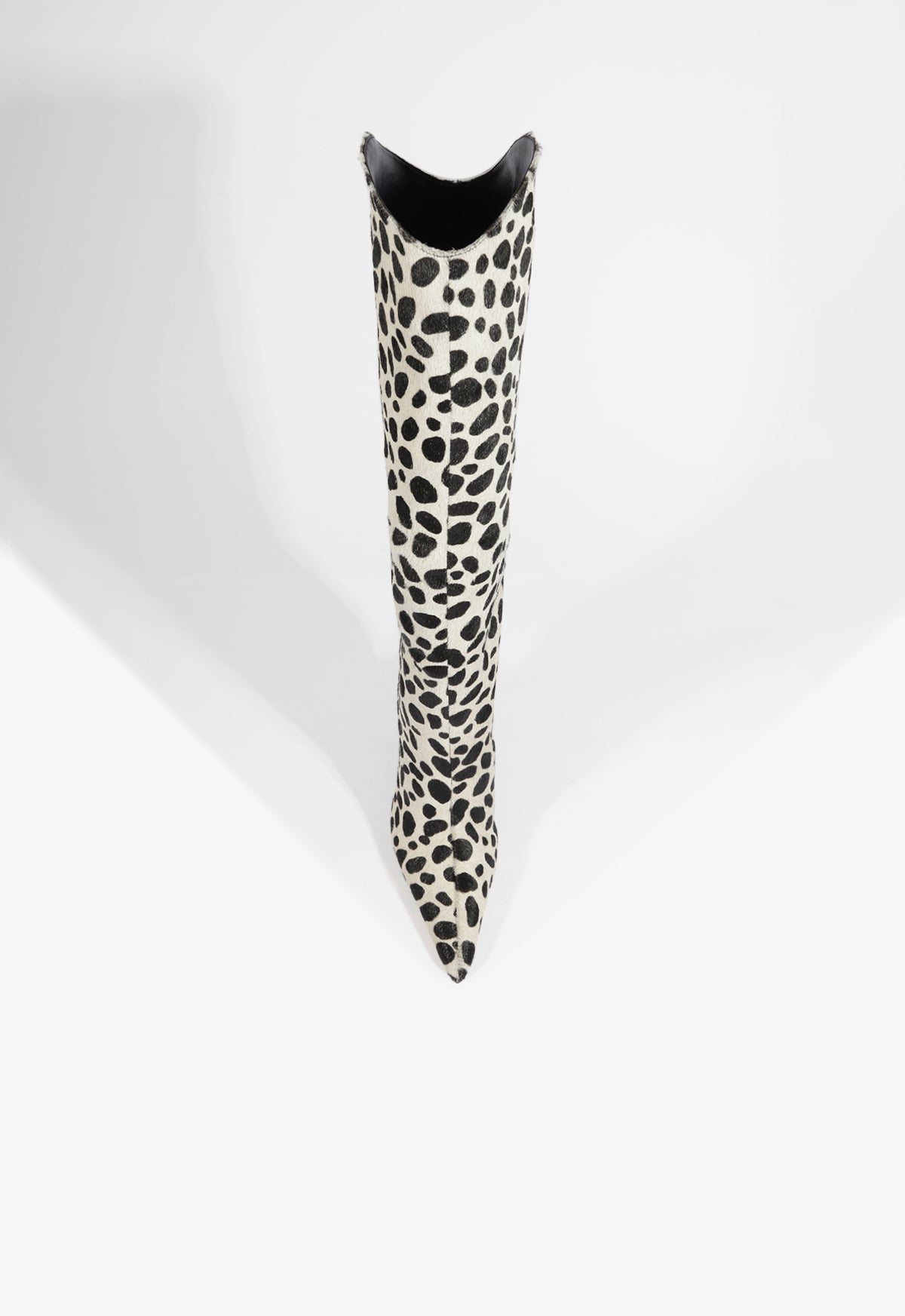 Maryann Up Curve Calf Hair Boot