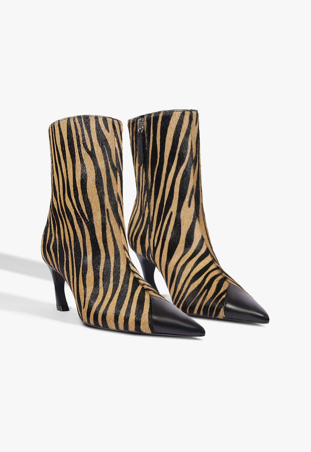 Lexi Pull-On Hair Calf Bootie