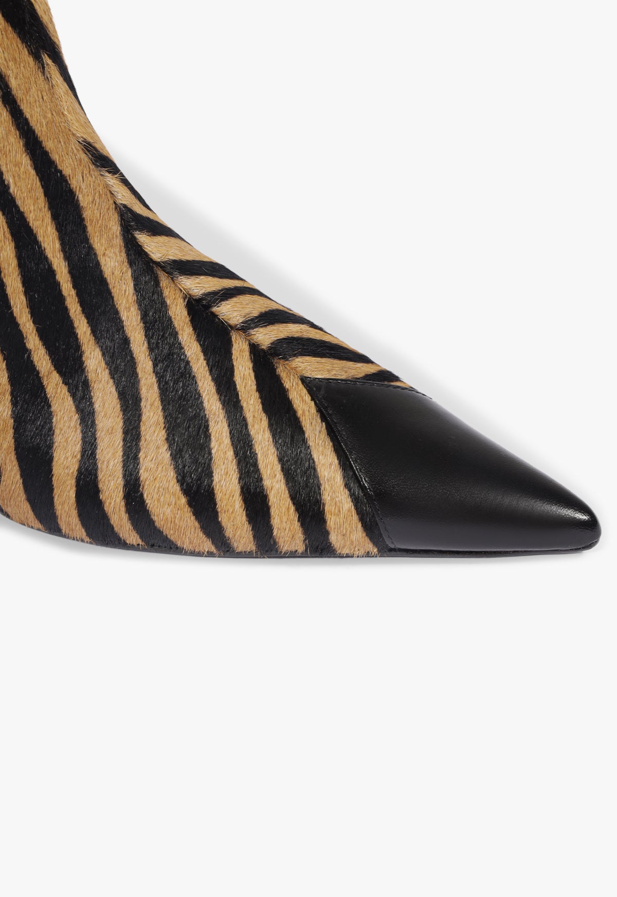 Lexi Pull-On Hair Calf Bootie