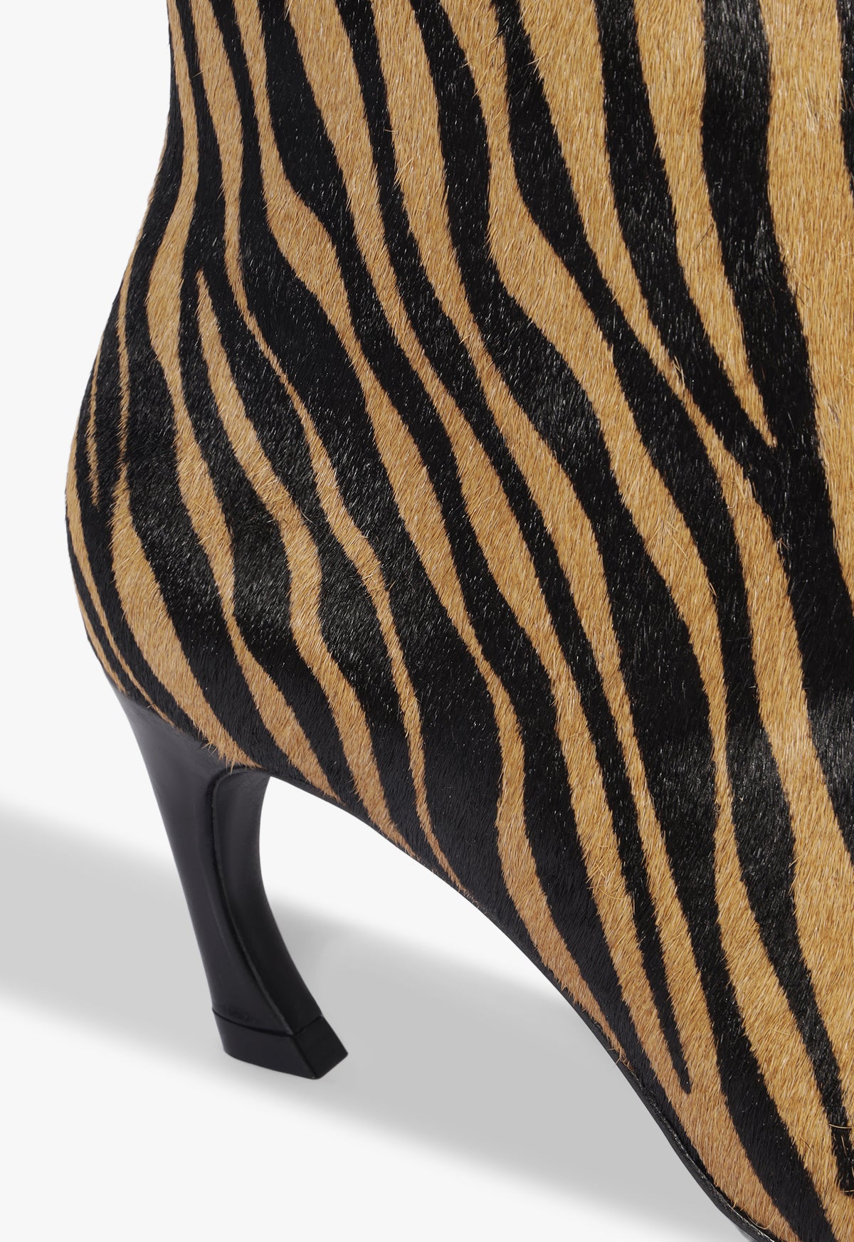 Lexi Pull-On Hair Calf Bootie