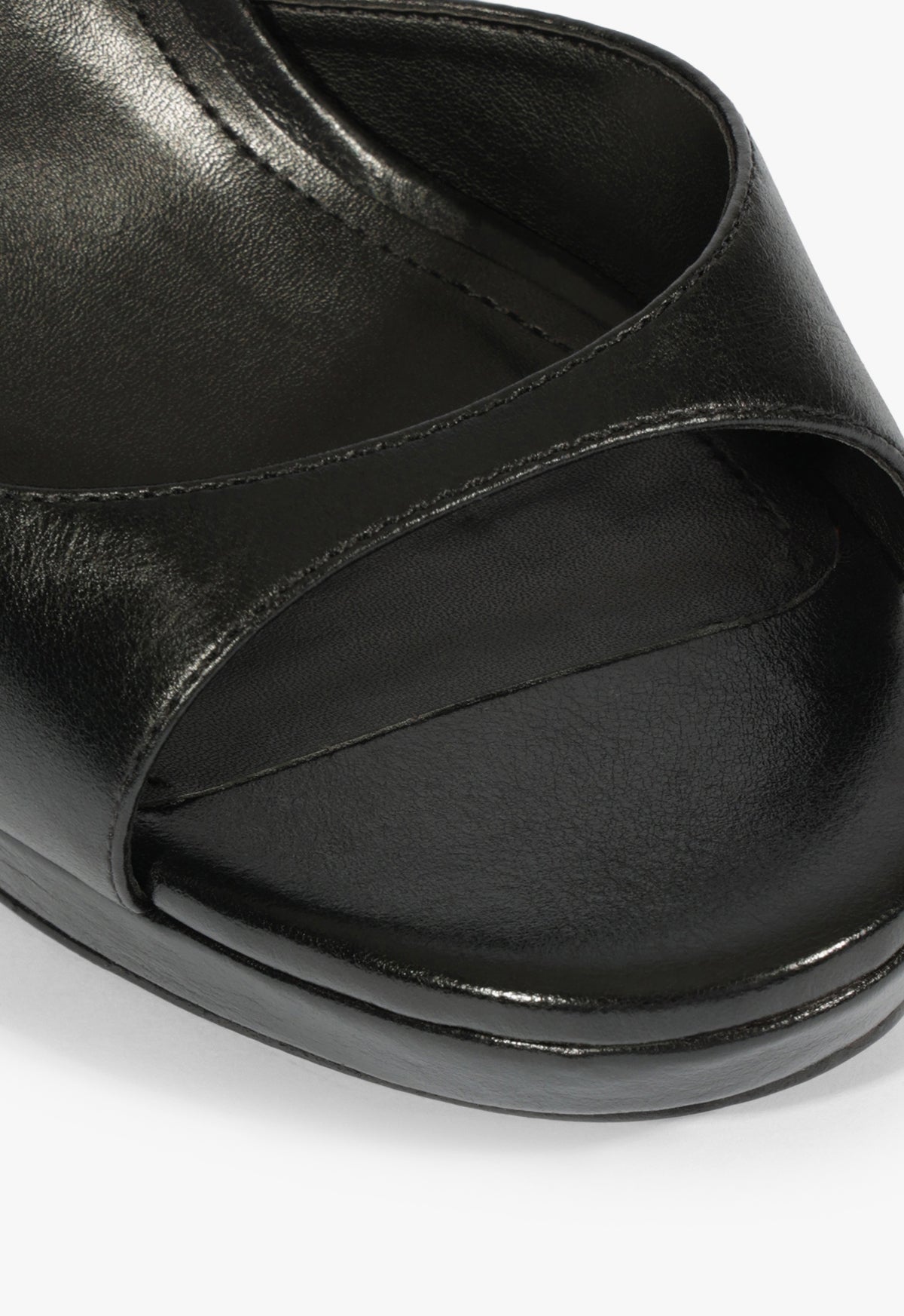 Scarlett Platform Leather Sandal
