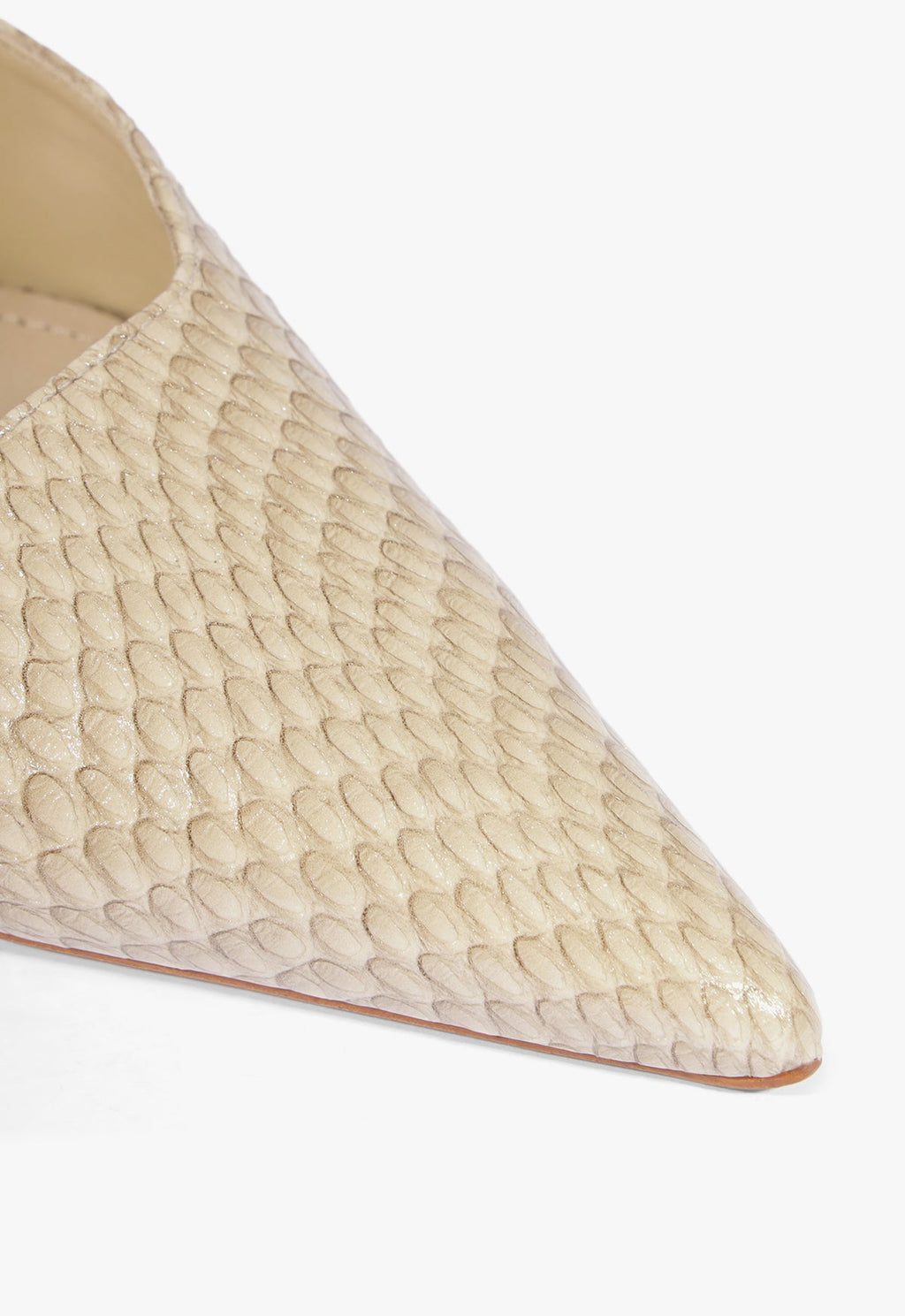 Paola Mid Leather Pump