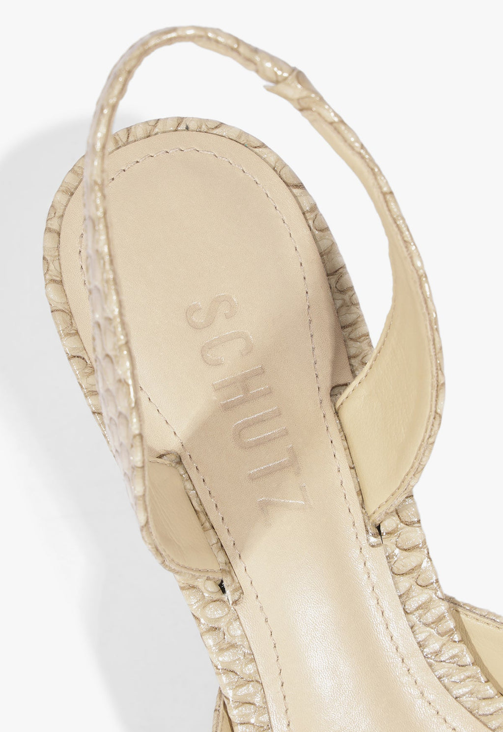 Paola Mid Leather Pump