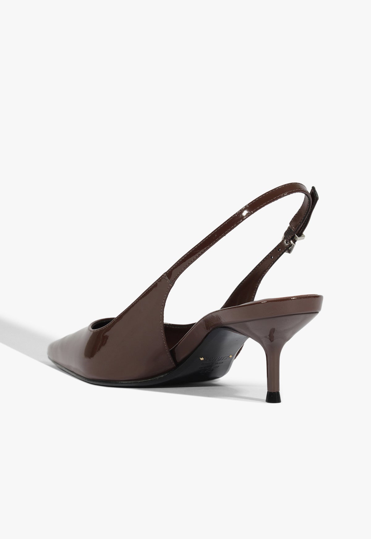 Paola Mid Patent Leather Pump