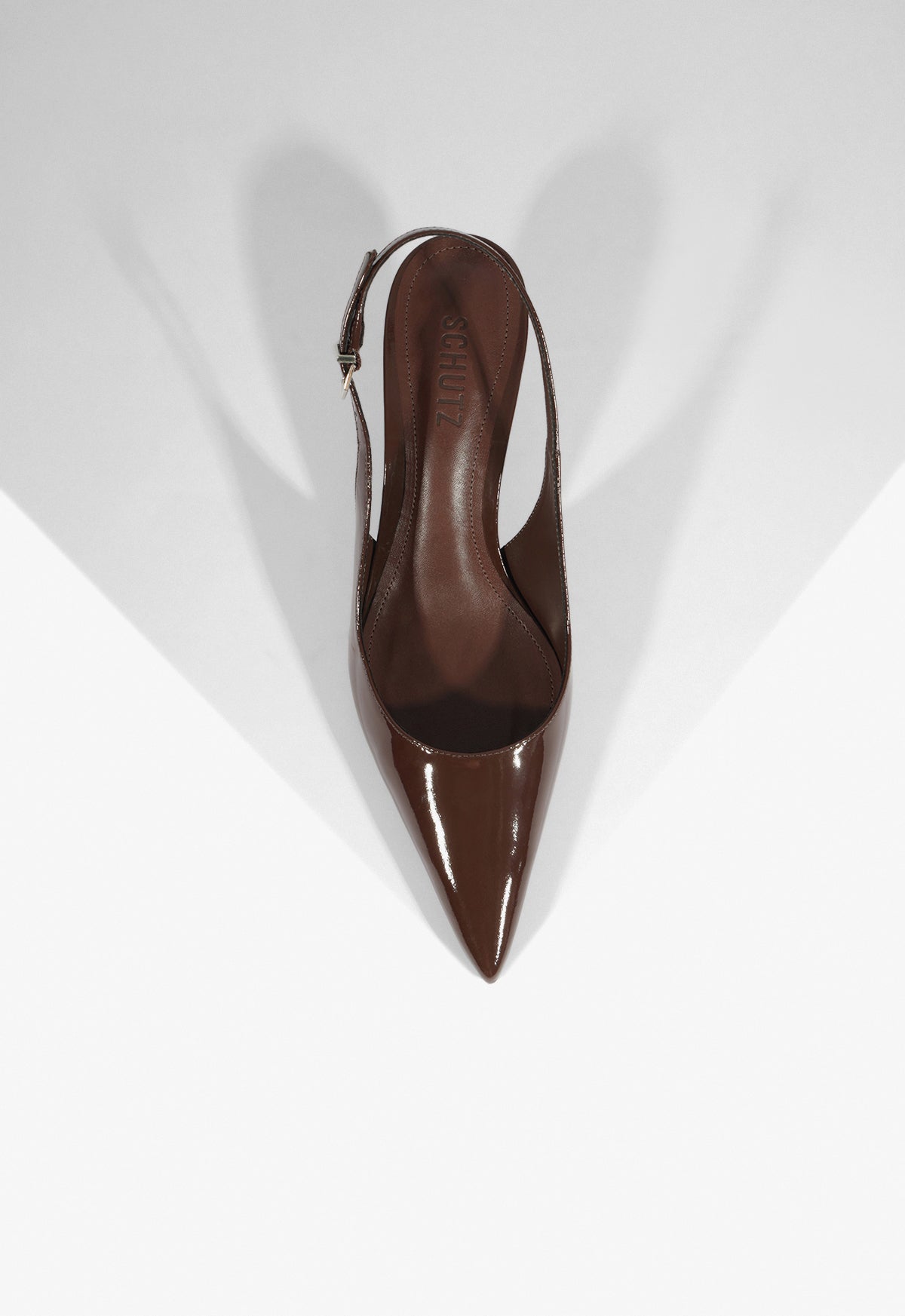 Paola Mid Patent Leather Pump