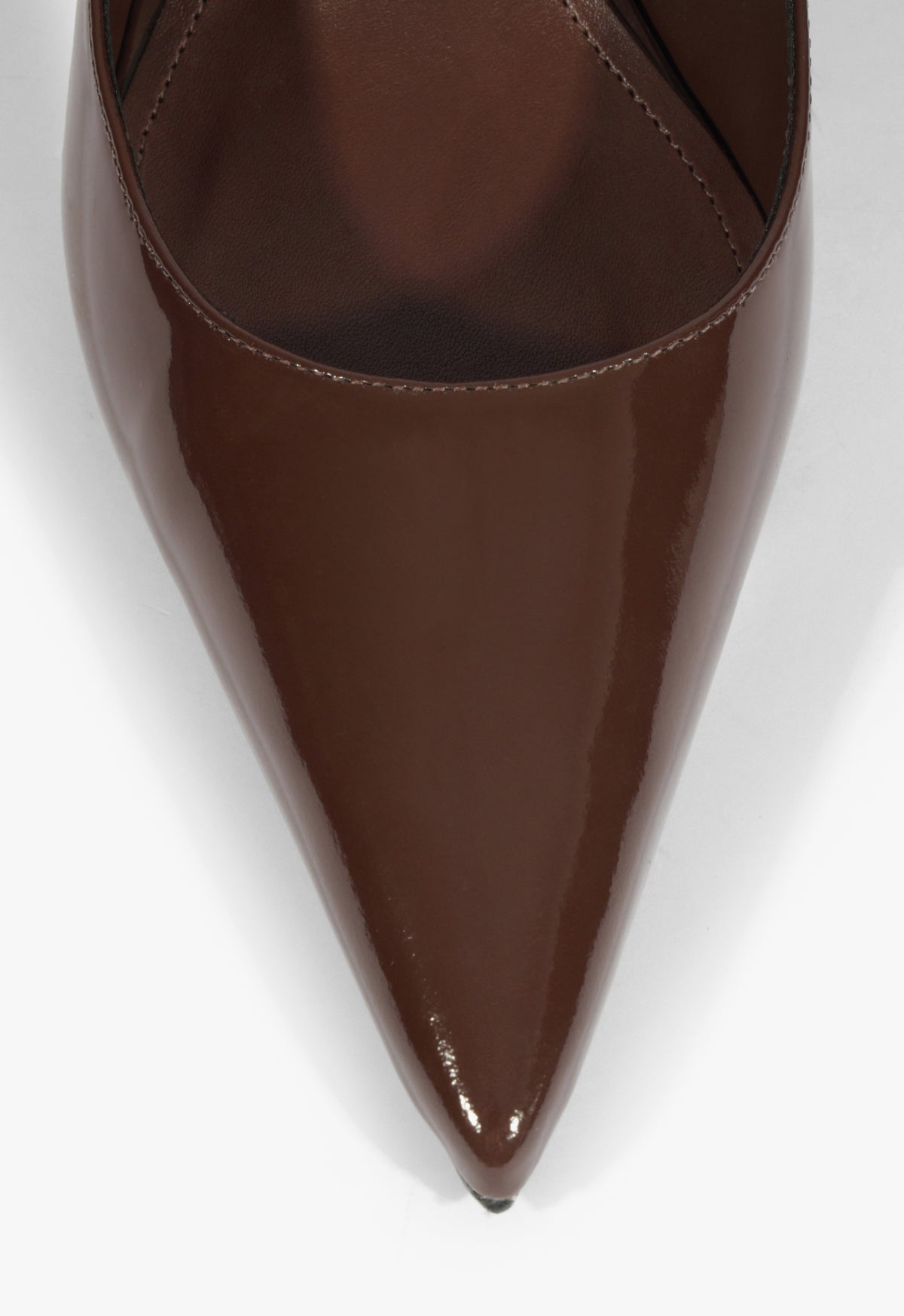 Paola Mid Patent Leather Pump
