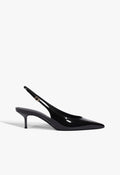 Paola Mid Patent Leather Pump