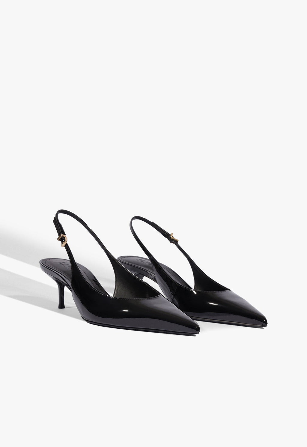Paola Mid Patent Leather Pump
