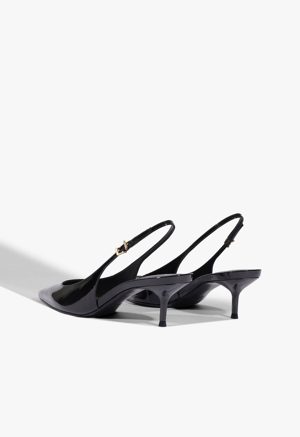 Paola Mid Patent Leather Pump