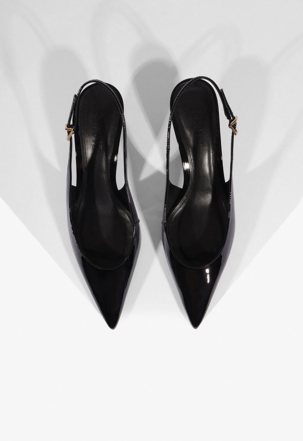 Paola Mid Patent Leather Pump