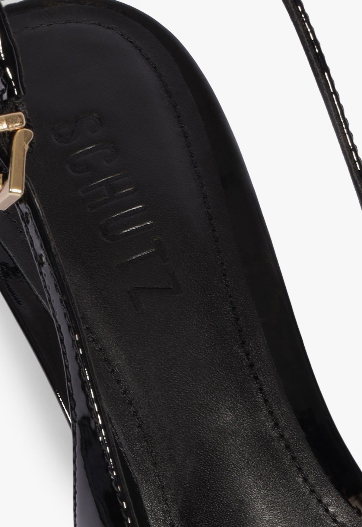 Paola Mid Patent Leather Pump
