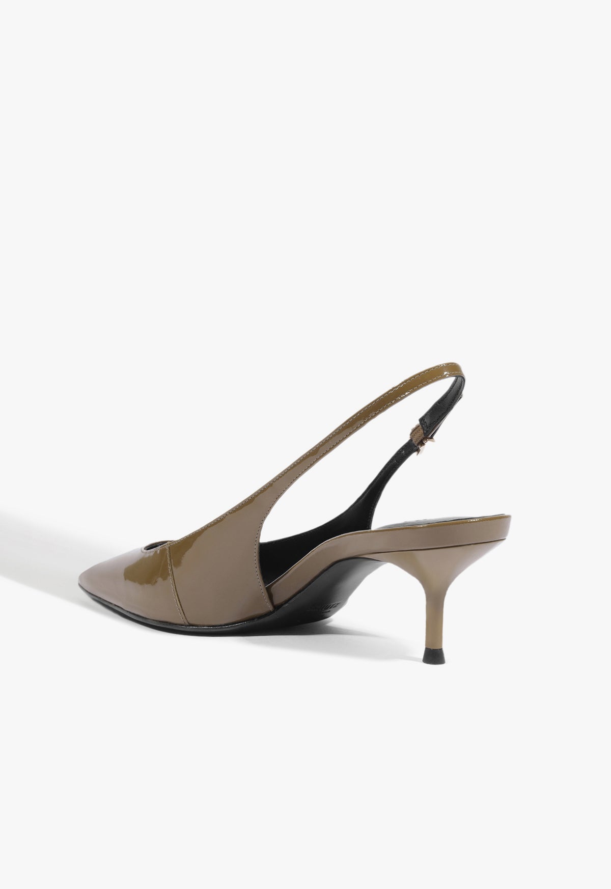 Paola Mid Patent Leather Pump