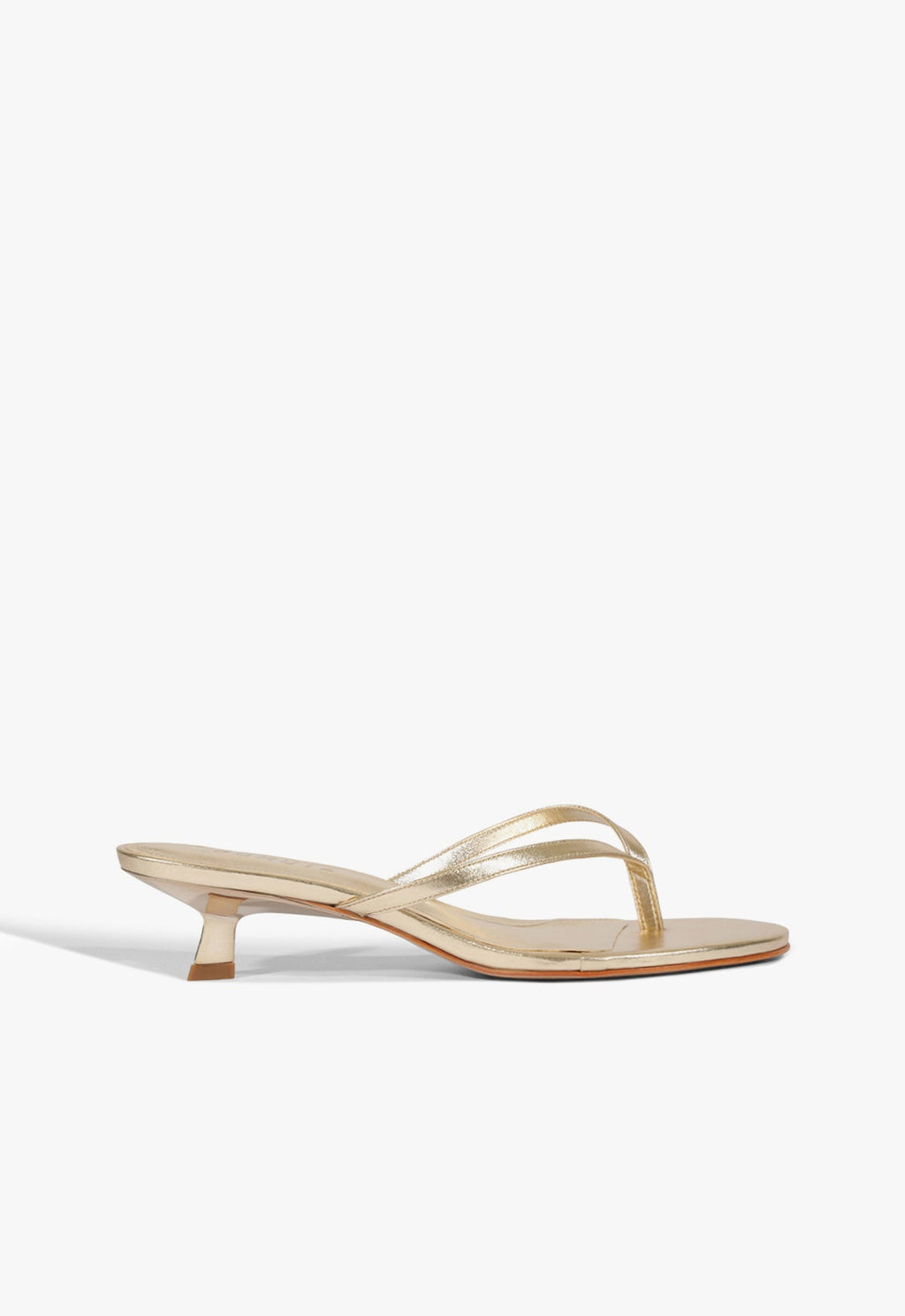 Carolyn Metallic Leather Sandal