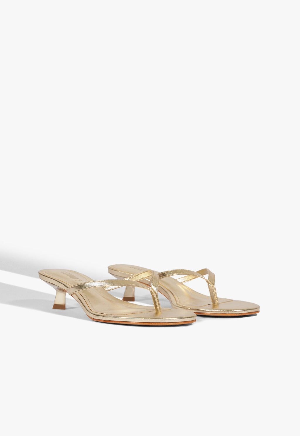 Carolyn Metallic Leather Sandal