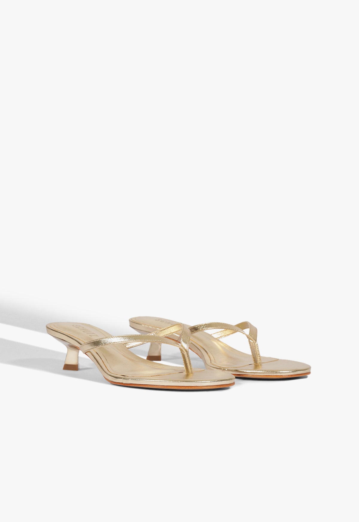 Carolyn Metallic Leather Sandal