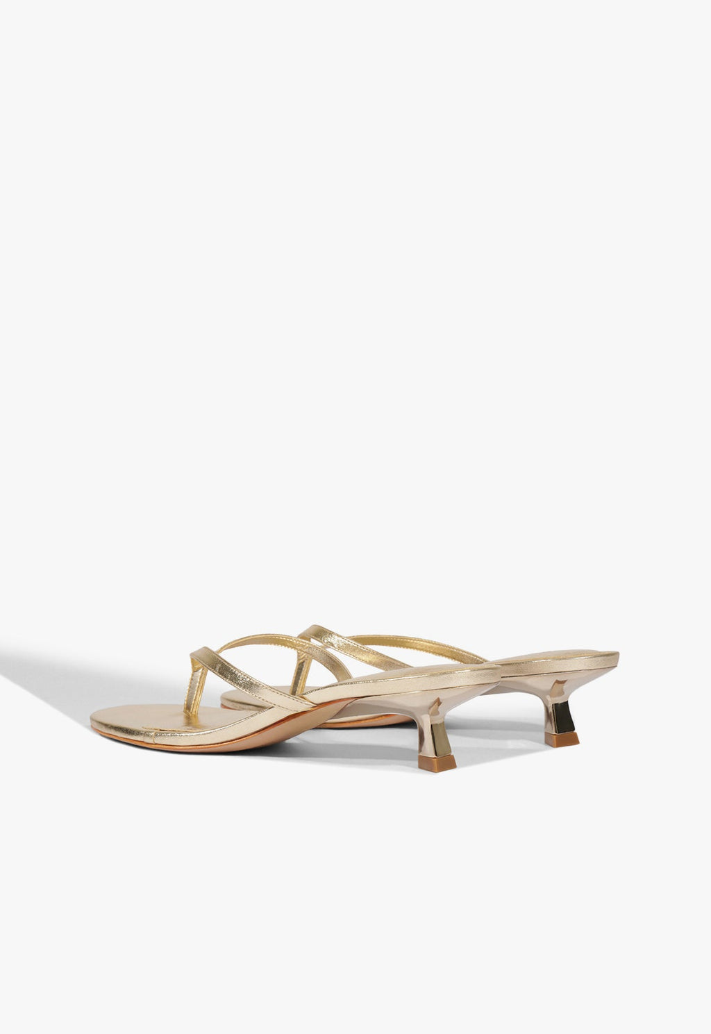 Carolyn Metallic Leather Sandal
