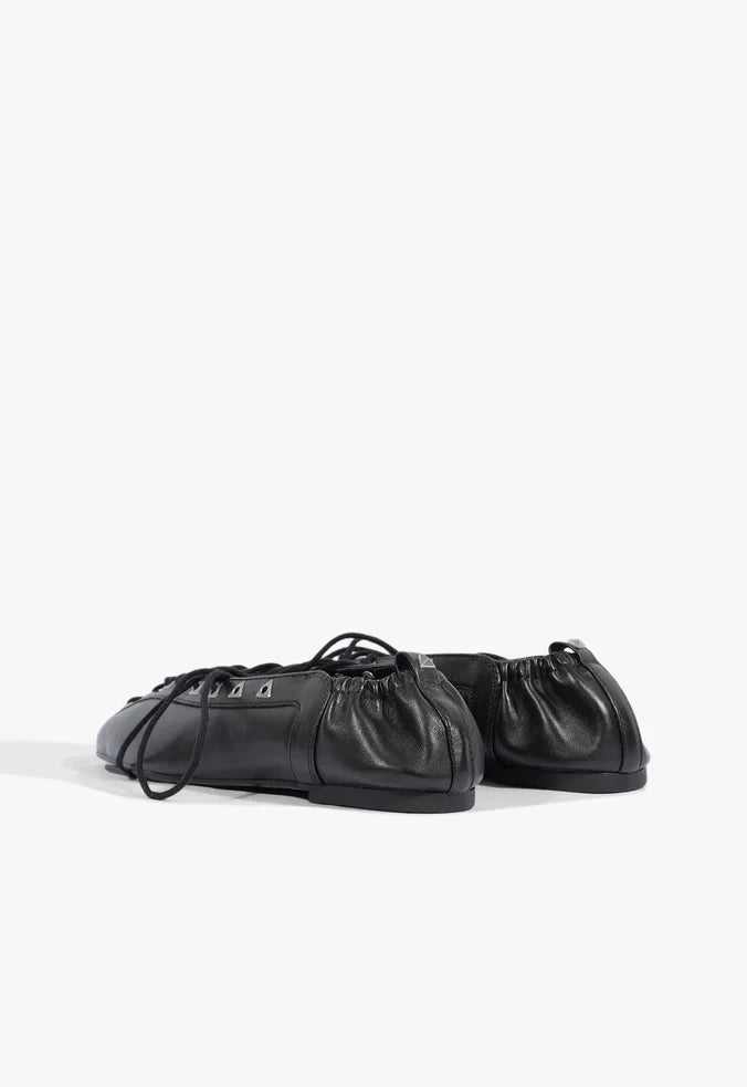 Lola Leather Flat