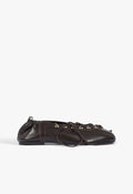 Lola Leather Flat