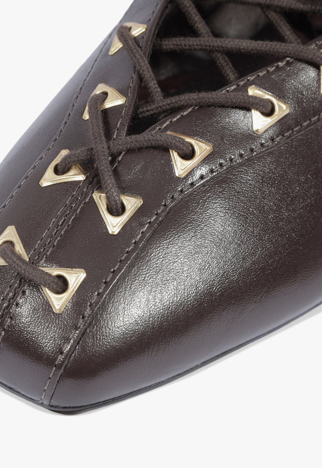 Lola Leather Flat