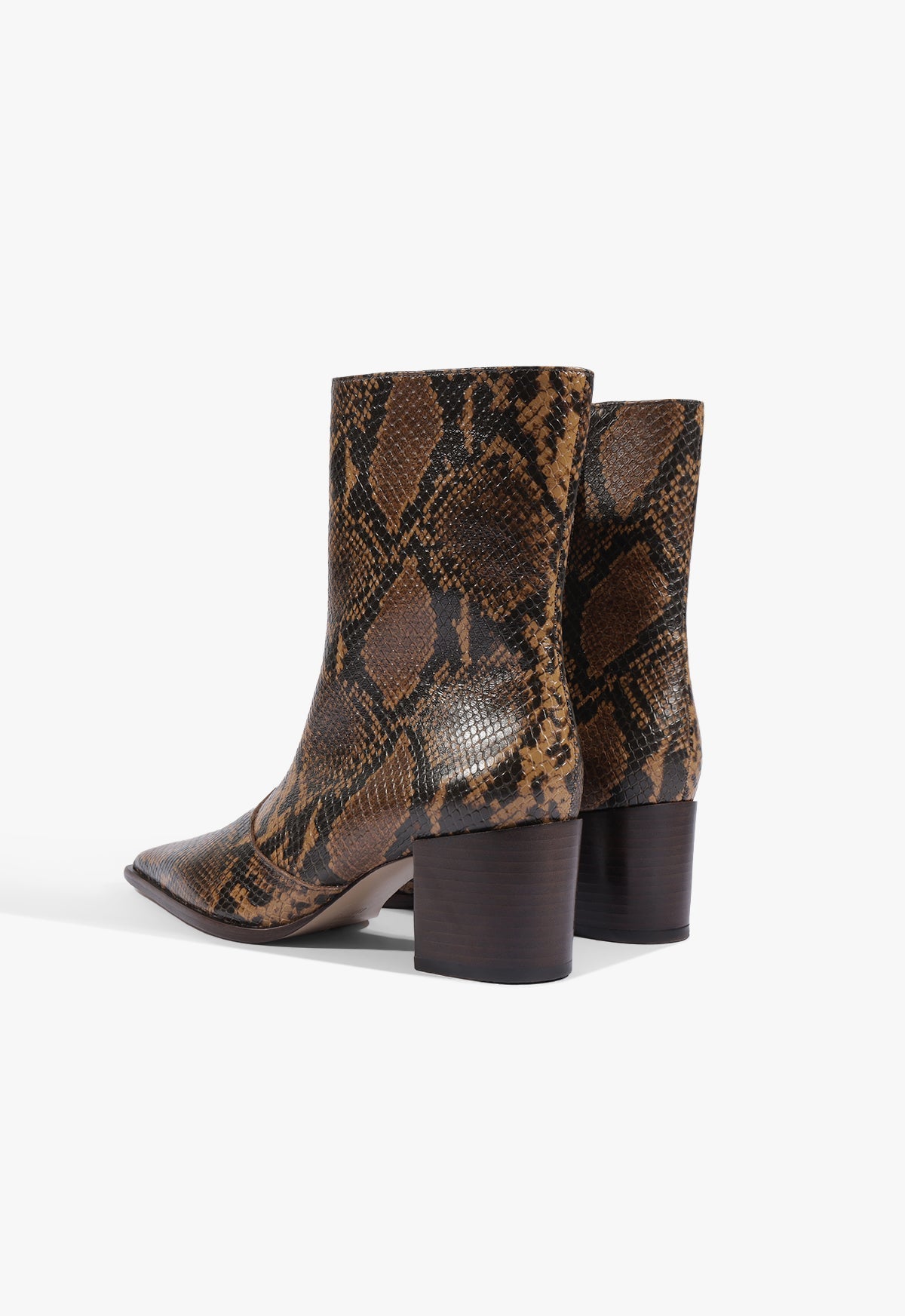 Raffaela Mid Leather Bootie