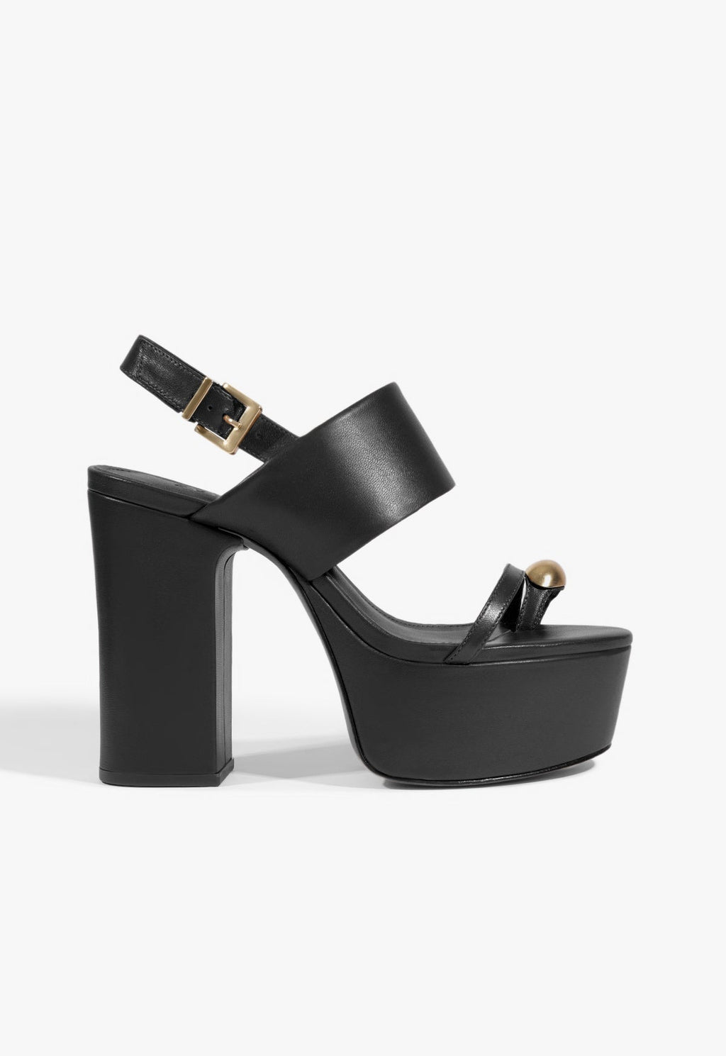 Mandy Platform Leather Sandal