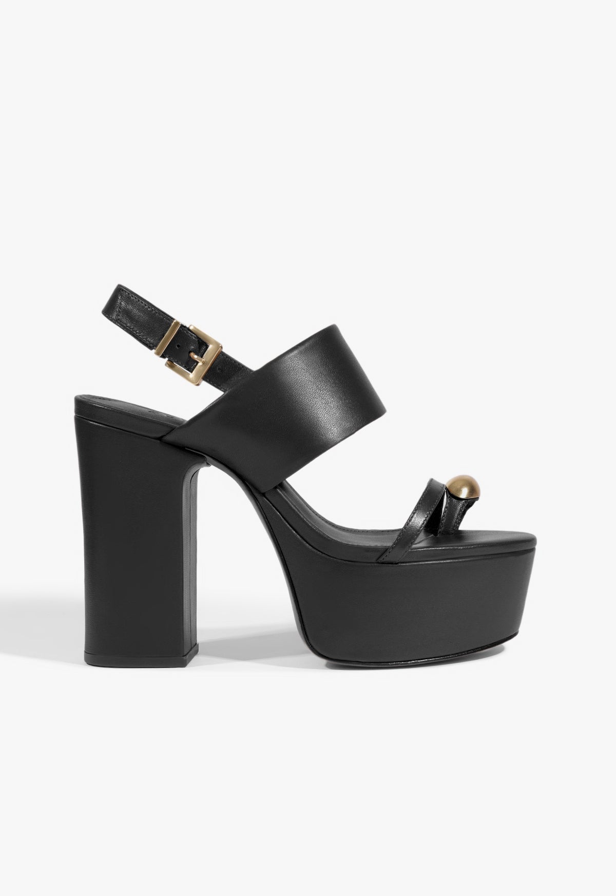 Mandy Platform Leather Sandal